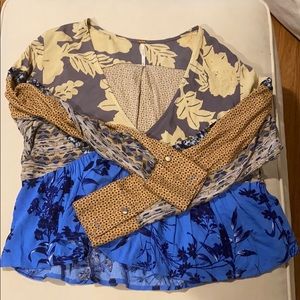 Free People XS Blouse